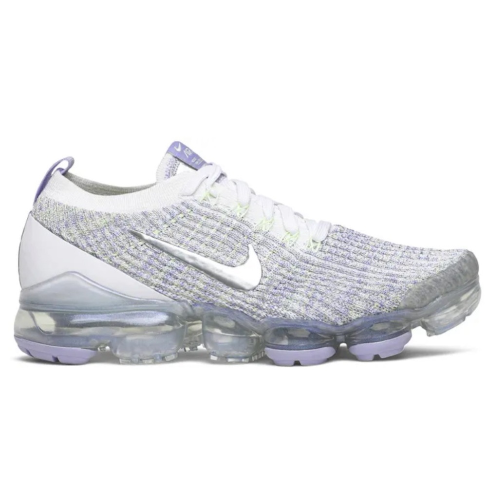 Nike VaporMax Flyknit in White and Lavender